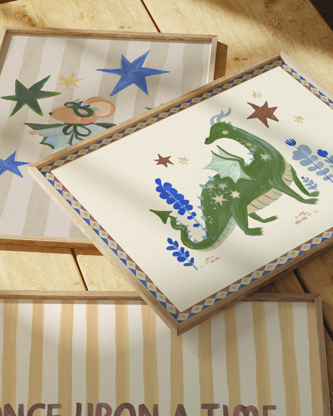Dragon Mouse Art Print