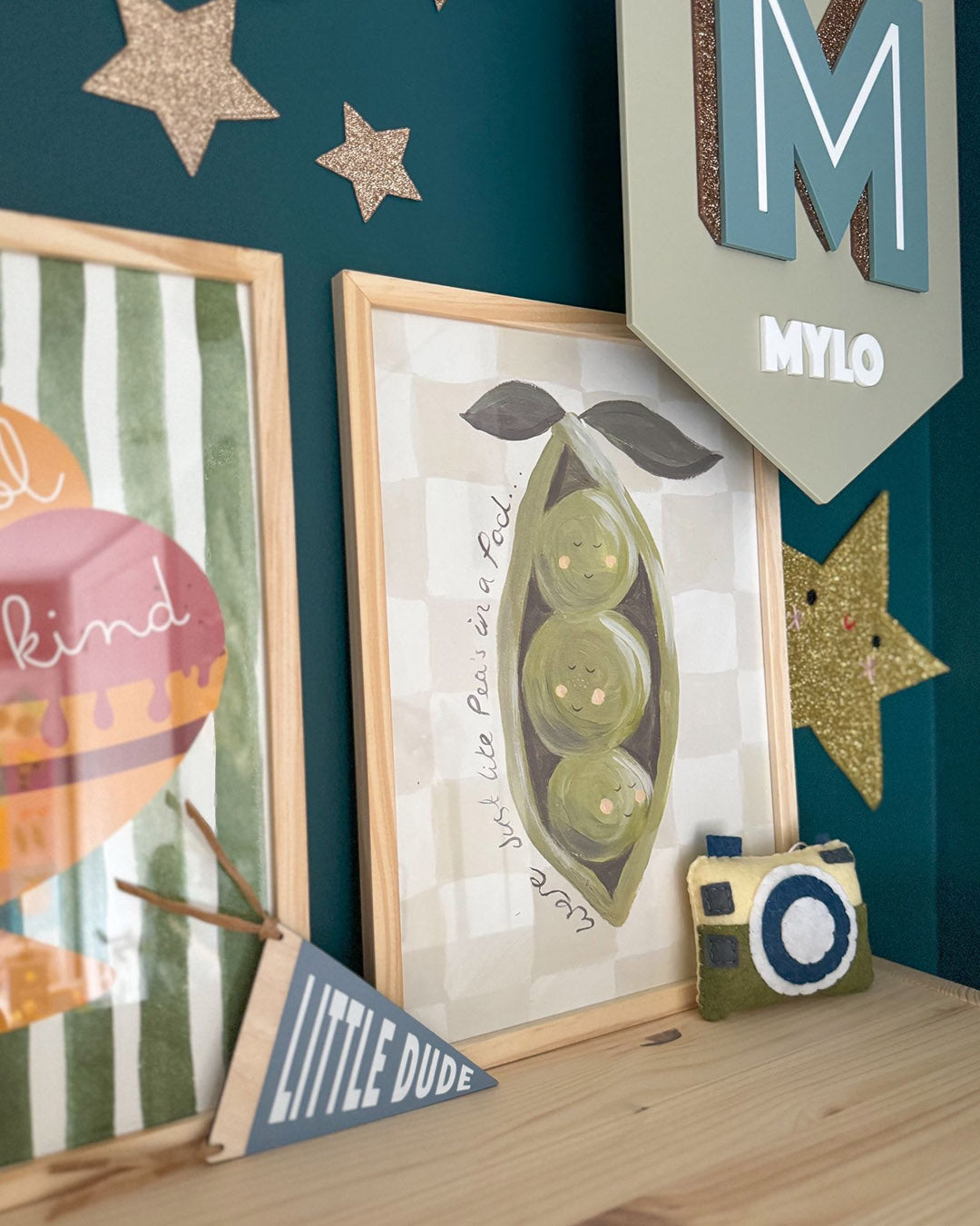 Peas in a Pod Art Print