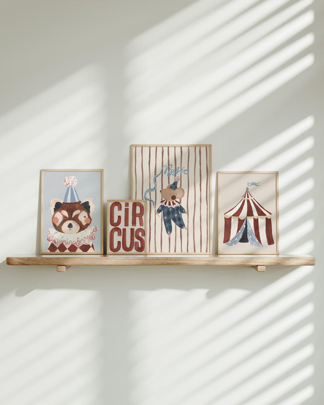 Circus Typography Art Print