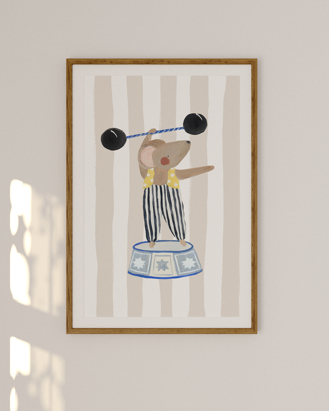 Strong Mouse Art Print