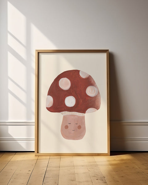 Toadstool Art Print