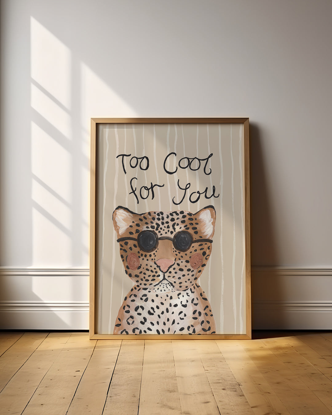 Too Cool Art Print