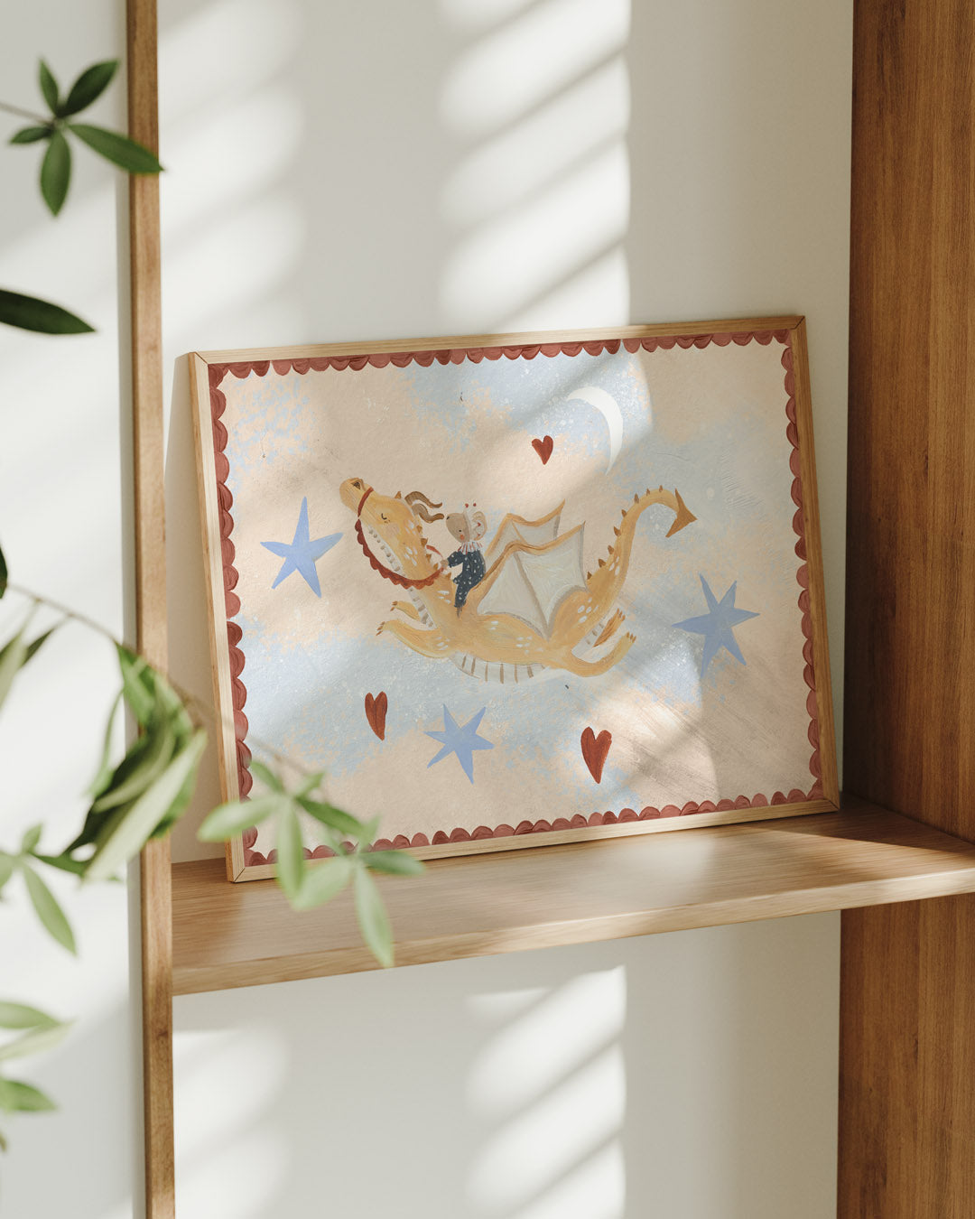 Where the Dragons Fly Art Print