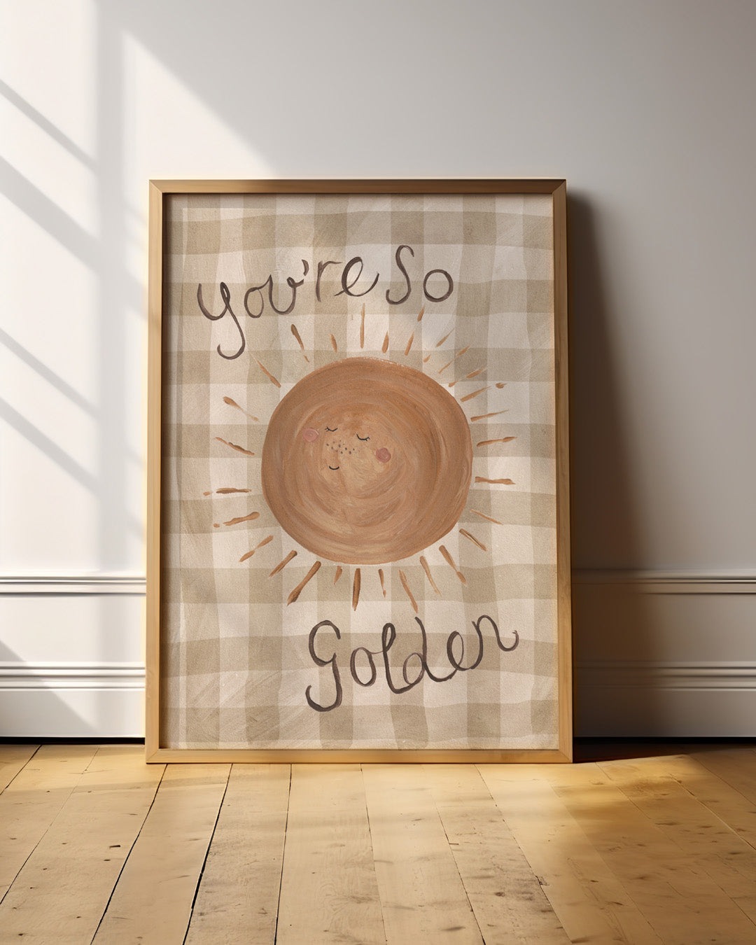 You're So Golden Art Print