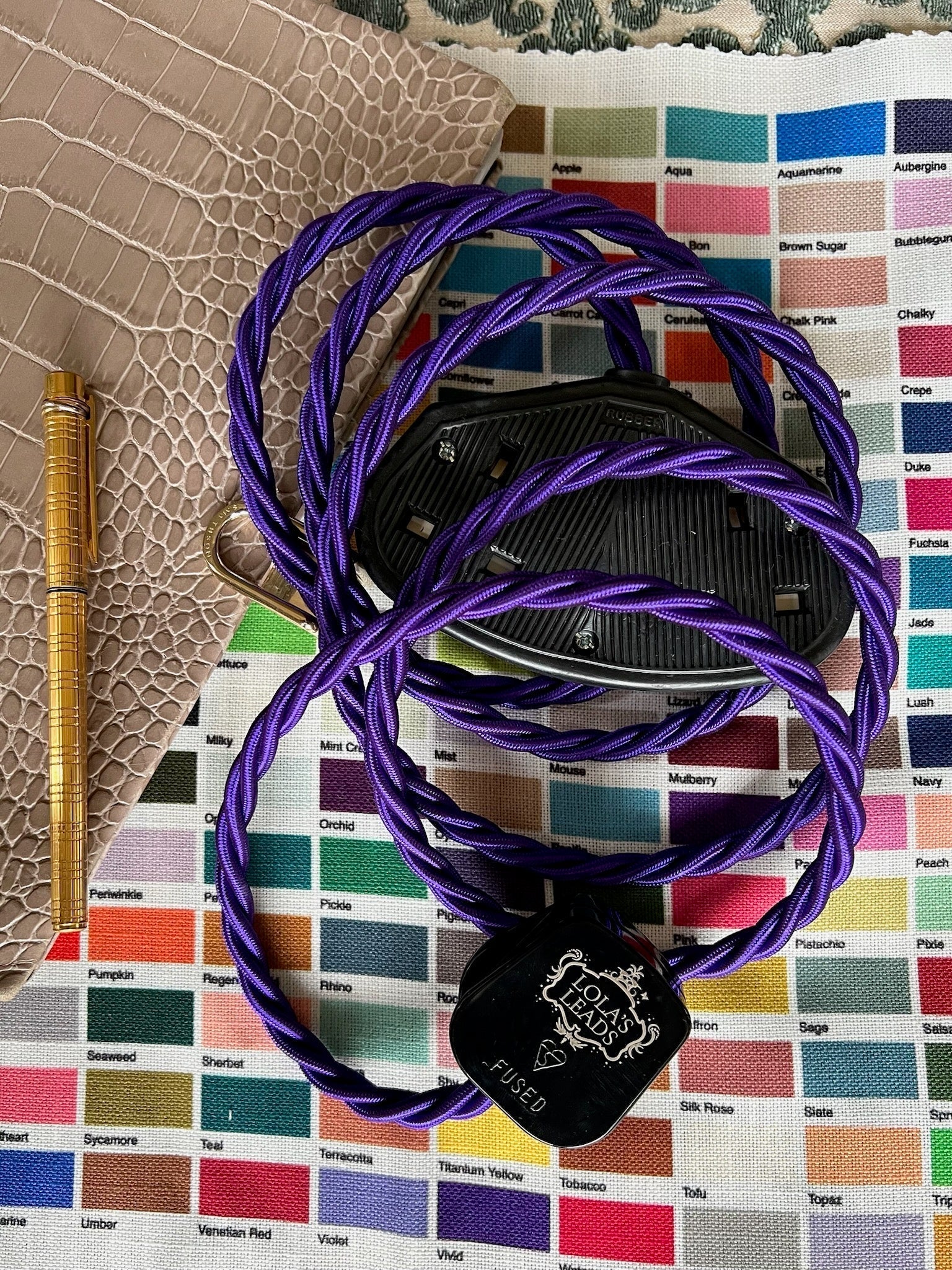 Liberty - Lola's Leads Fabric Extension Cable