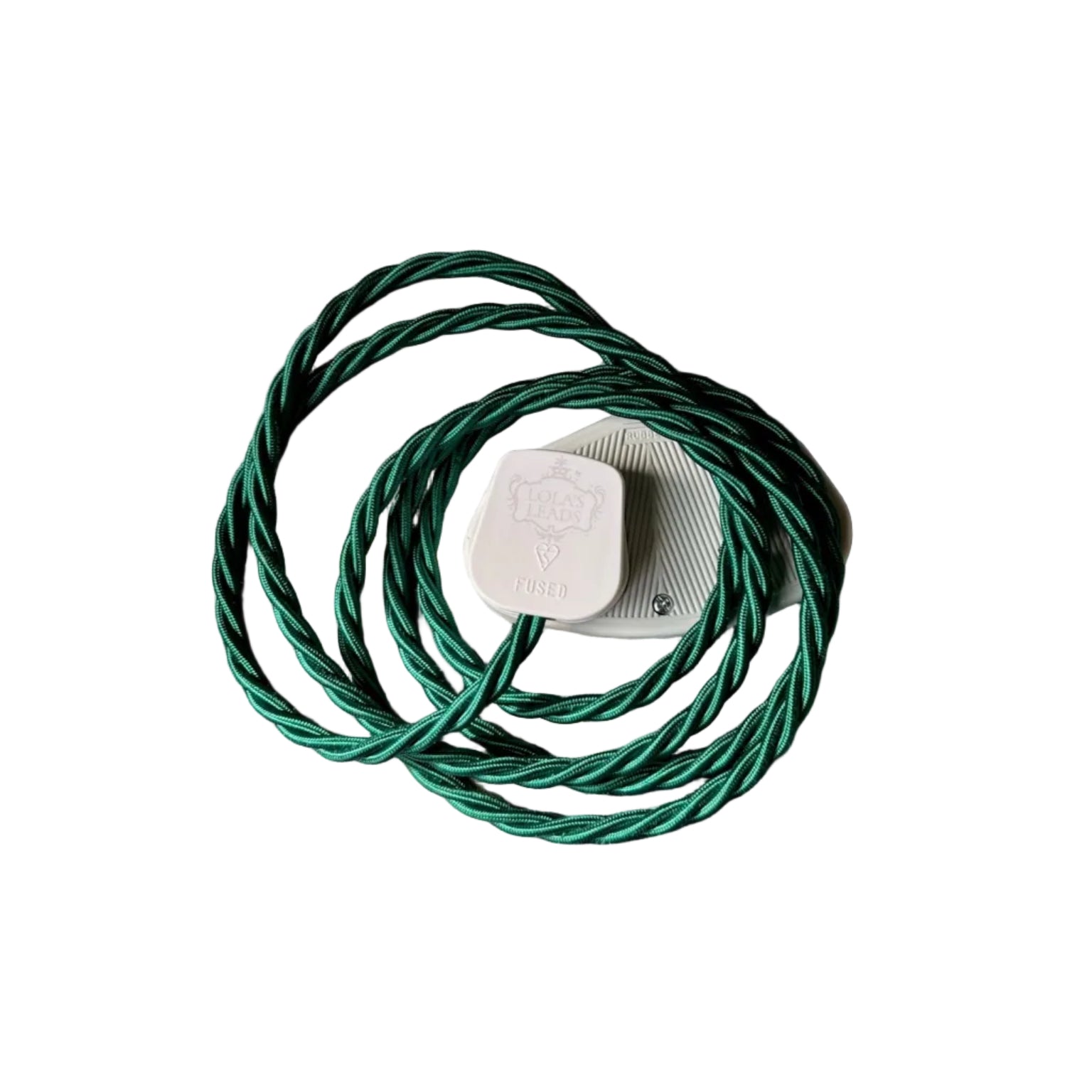 Malachite - Lola's Leads Fabric Extension Cable