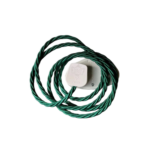 Malachite - Lola's Leads Fabric Extension Cable
