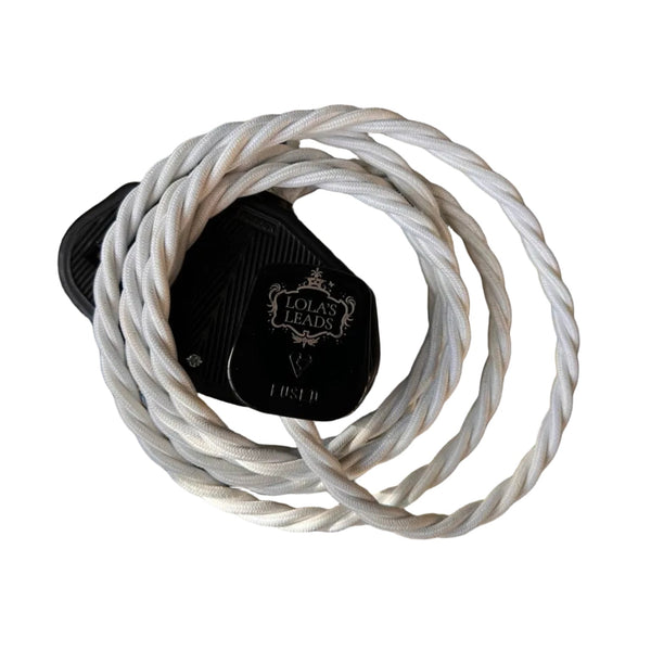 Milk - Lola's Leads Fabric Extension Cable