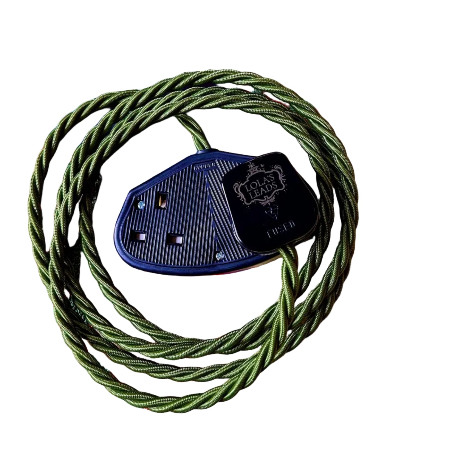 Pesto - Lola's Leads Fabric Extension Cable