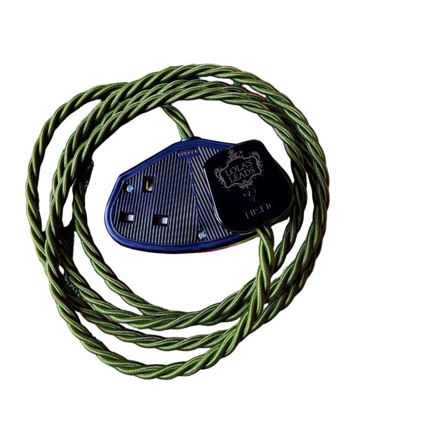 Pesto - Lola's Leads Fabric Extension Cable