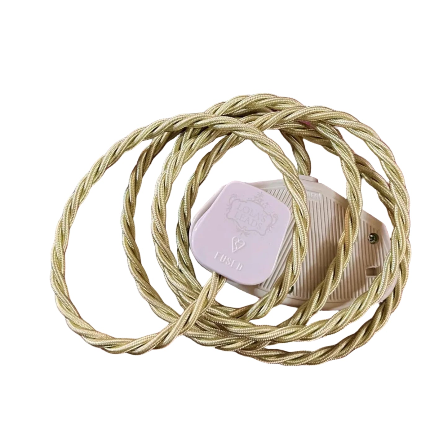 Pistachio - Lola's Leads Fabric Extension Cable