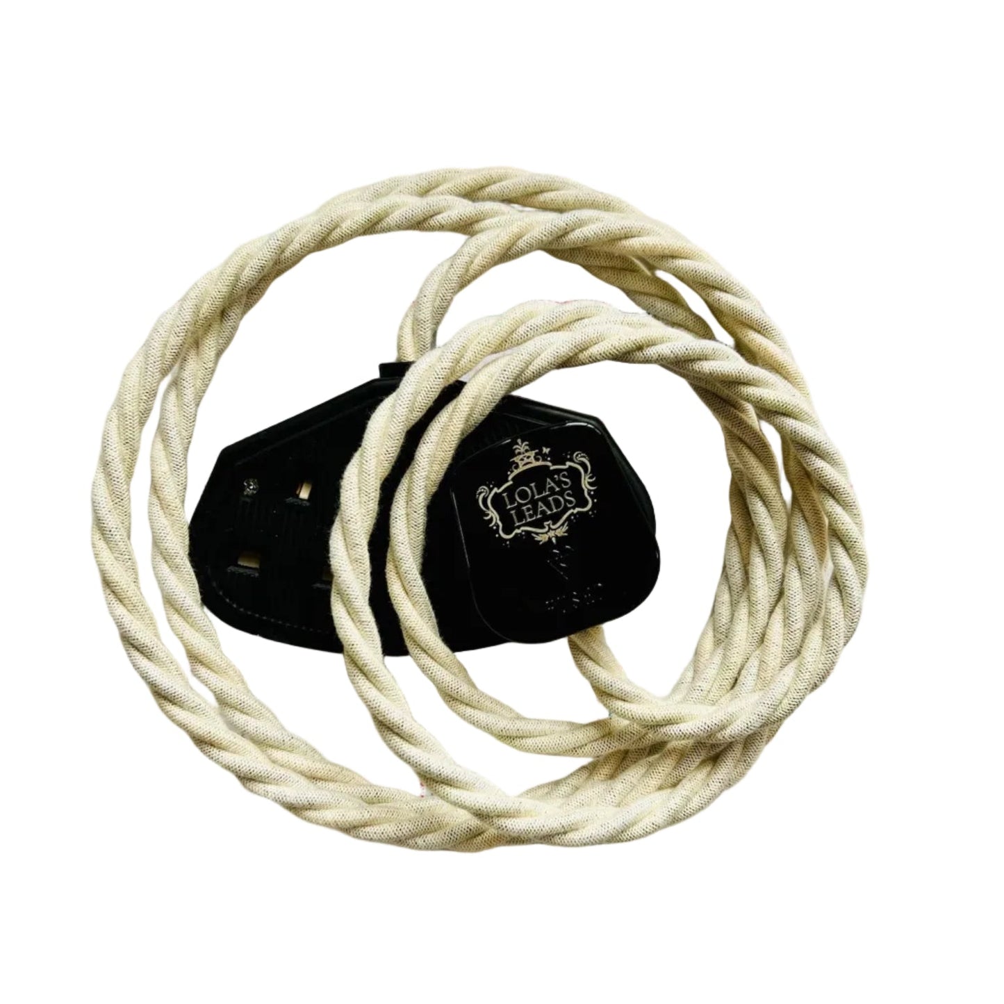 Porridge - Lola's Leads Fabric Extension Cable