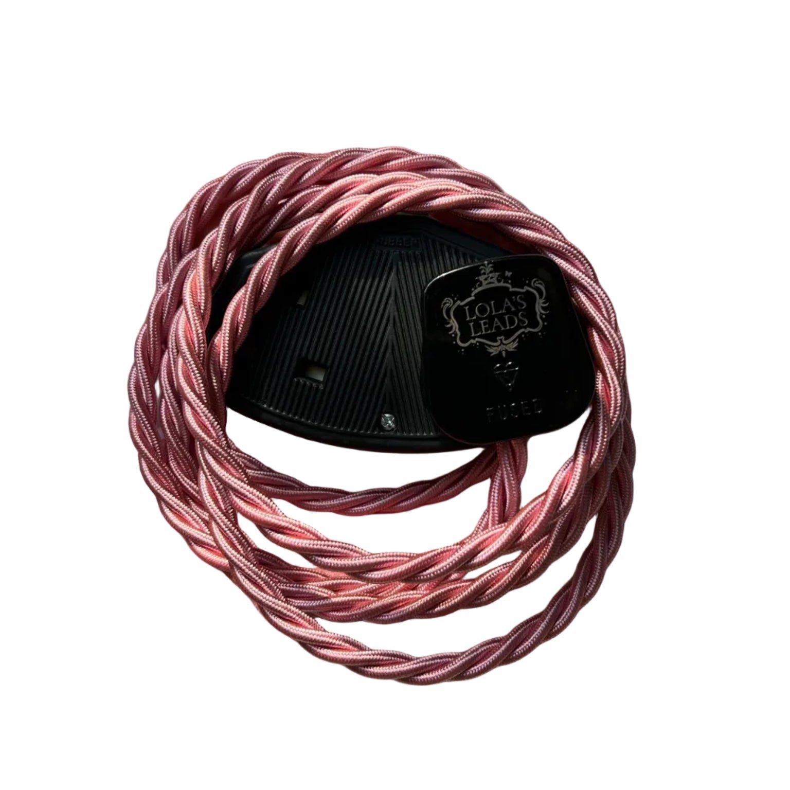 Shrimp - Lola's Leads Fabric Extension Cable