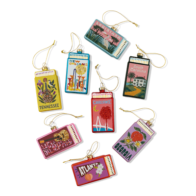 Tennessee Matchbook Ornament - Furbish Studio