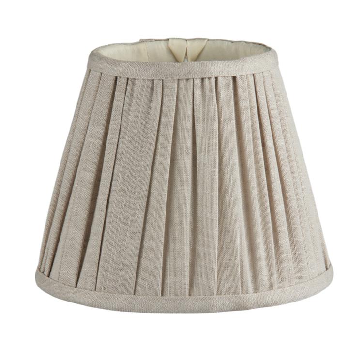 Chiffon Grey Empire Lampshade - 16cm-