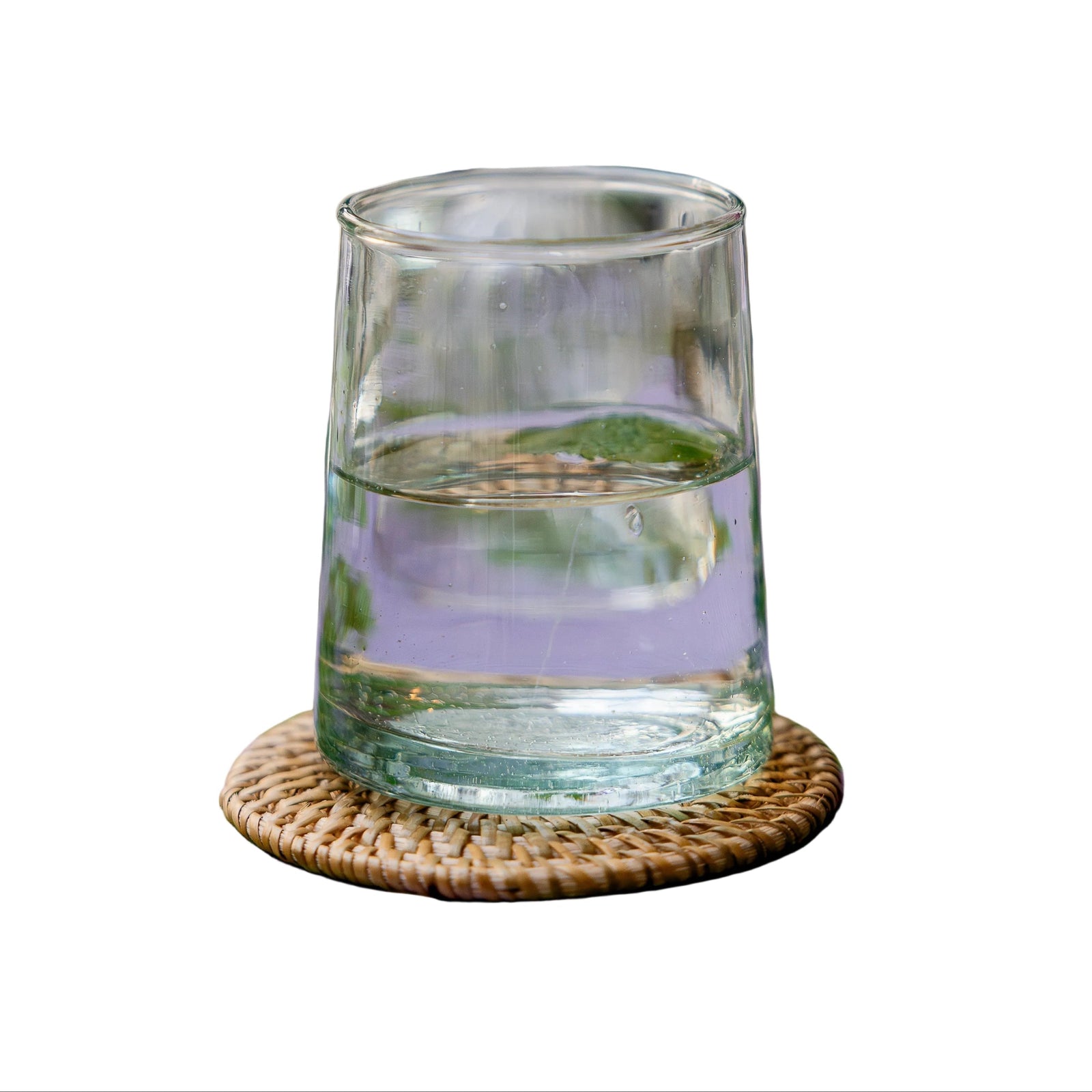 Recycled Moroccan Clear Tumbler/Highball Glass