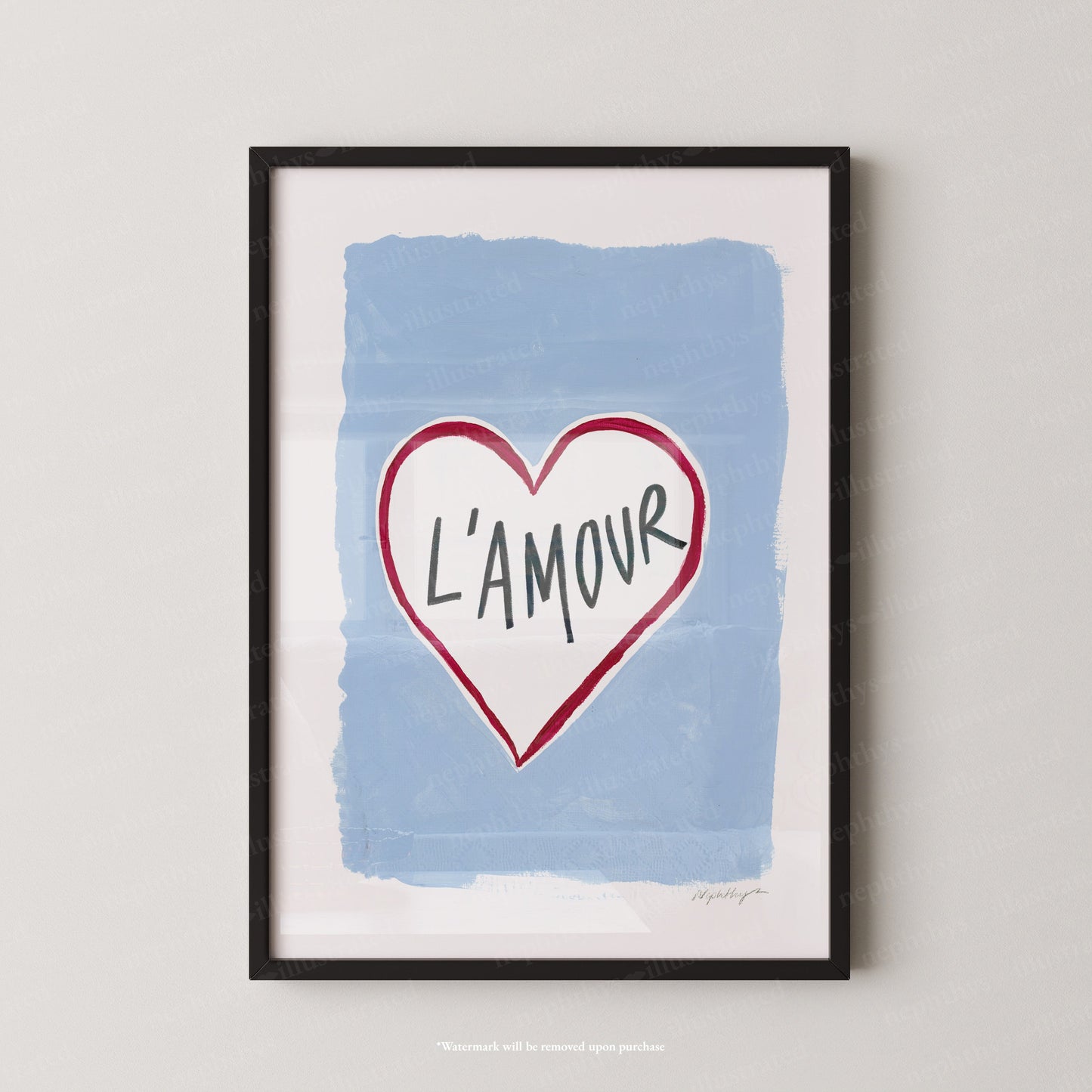 L'Amour Print