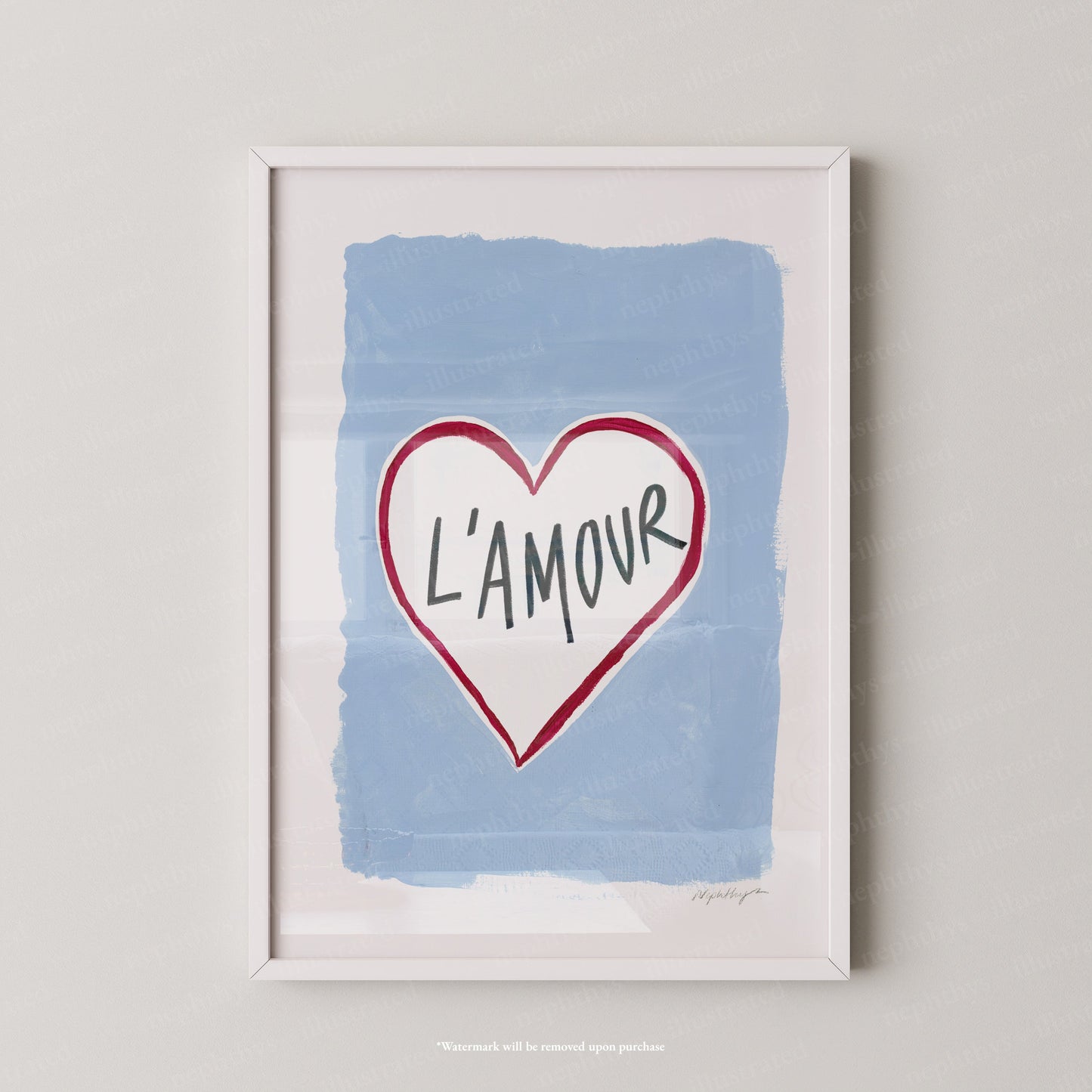 L'Amour Print