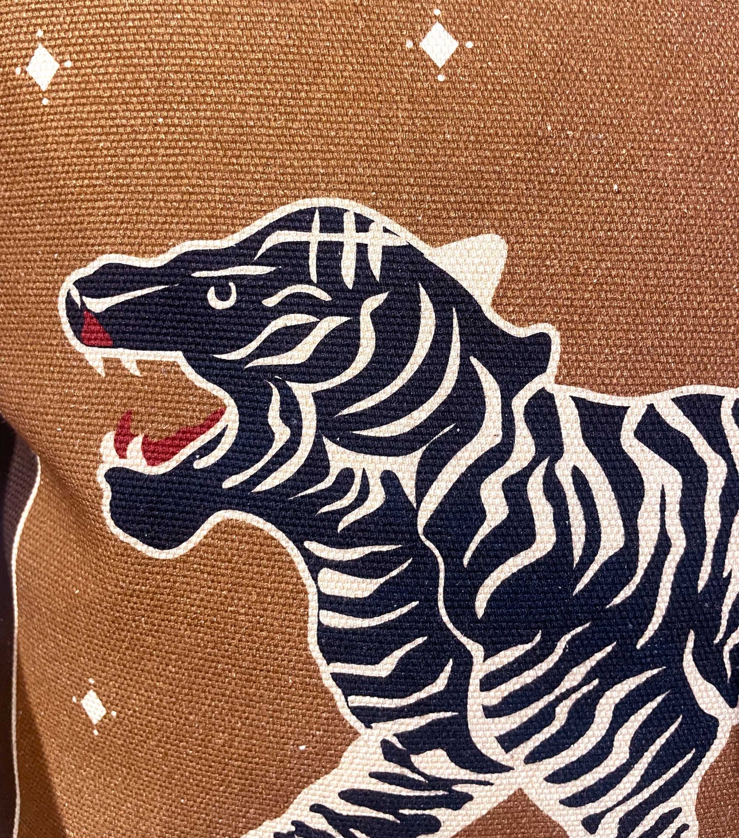 La Tigre Throw Pillow