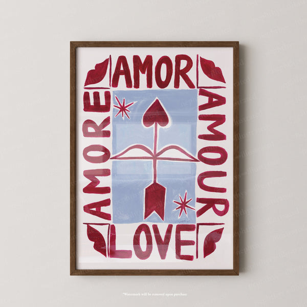 Languages of Love Print