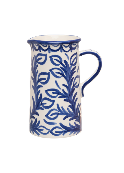 Late Afternoon Large Blue Vina Jug