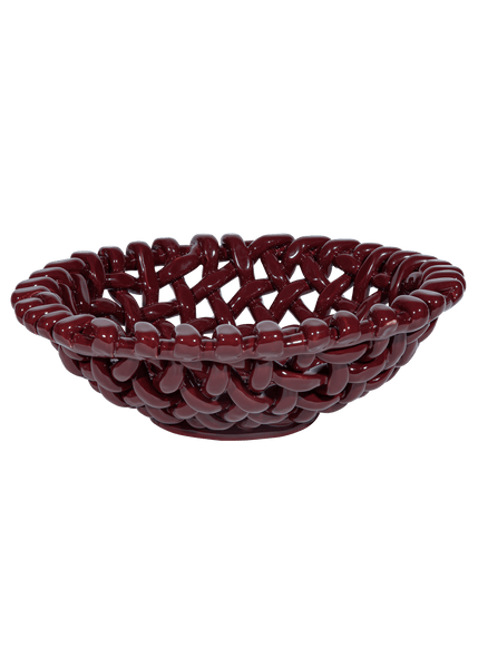Large-Burgundy-Basketweave-Bowl