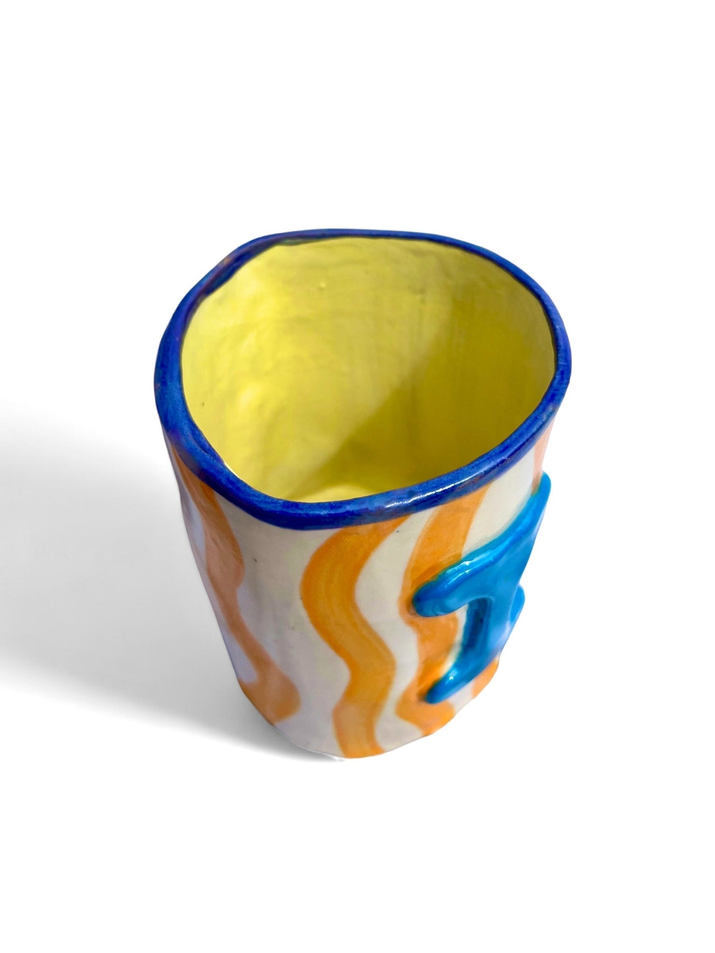 The Orange Pen Pot - Alpha Beaker