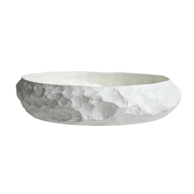 Max Lamb Crockery White Large Oblong Bowl by 1882 Ltd