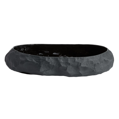 The 1882 Ltd. Largest Oblong Bowl by Max Lamb Crockery Black