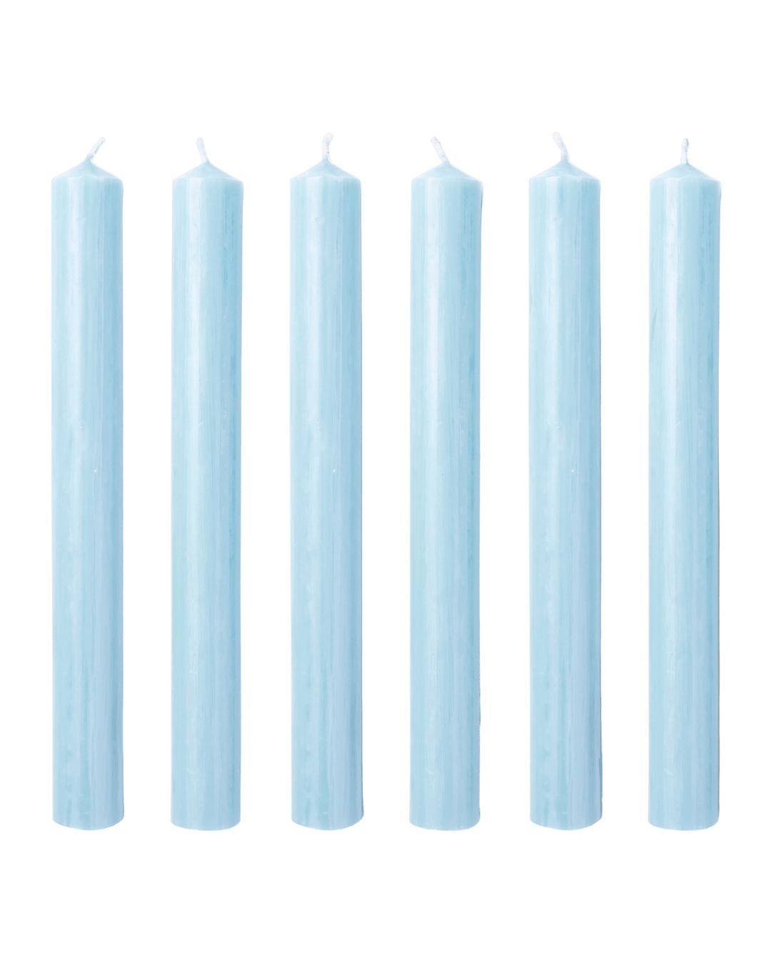Larkspur Blue Dinner Candles