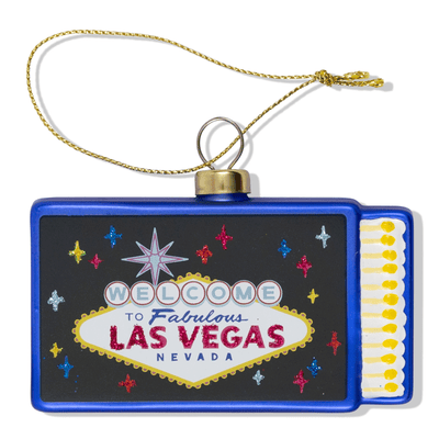 Matchbook Ornament - Las Vegas - Furbish Studio