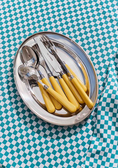 Late Afternoon Butter Yellow Cutlery Set