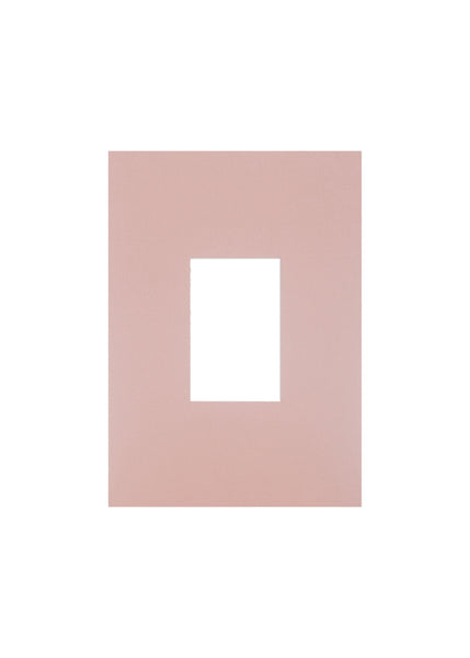 Late Afternoon Plaster Pink A5 Instax Mini Picture Mount