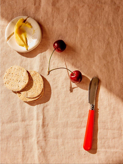 Late Afternoon Classic Red Butter Knife