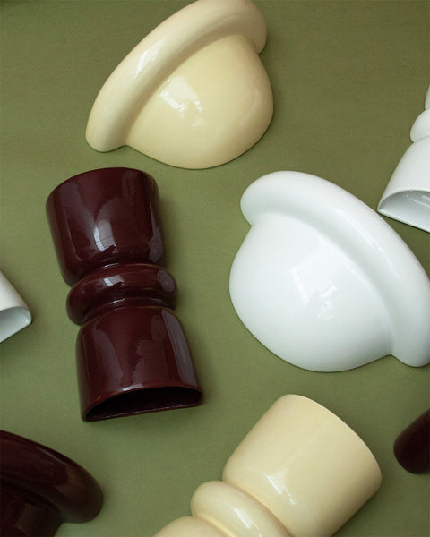 Redonda Uplight Ceramic Sconce Wall Light, Butter Yellow