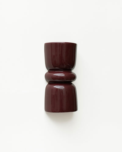 Late Afternoon Lighting Burgundy Up and Down lighter Ceramic Wall Light