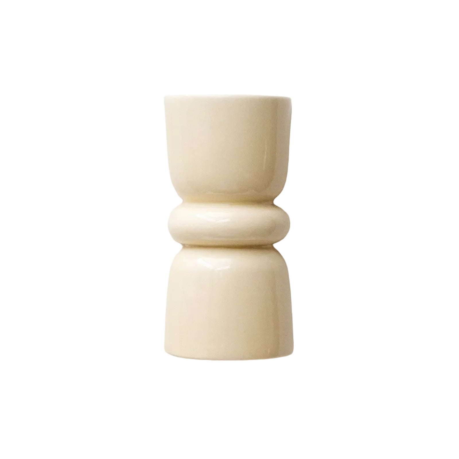 Redonda Up & Down Ceramic Wall Light, Butter Yellow