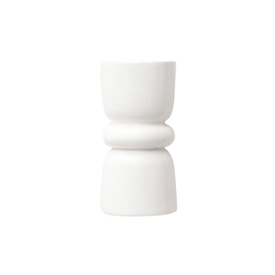 Late Afternoon Lighting White Up and Down lighter Ceramic Wall Light on a white wall