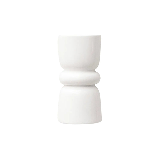 Late Afternoon Lighting White Up and Down lighter Ceramic Wall Light on a white wall