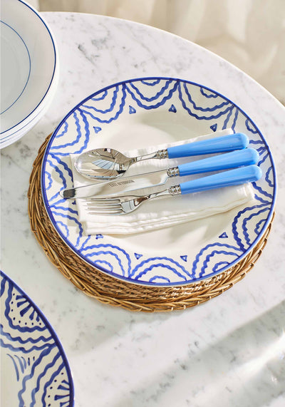 Late Afternoon Sky Blue Cutlery Set