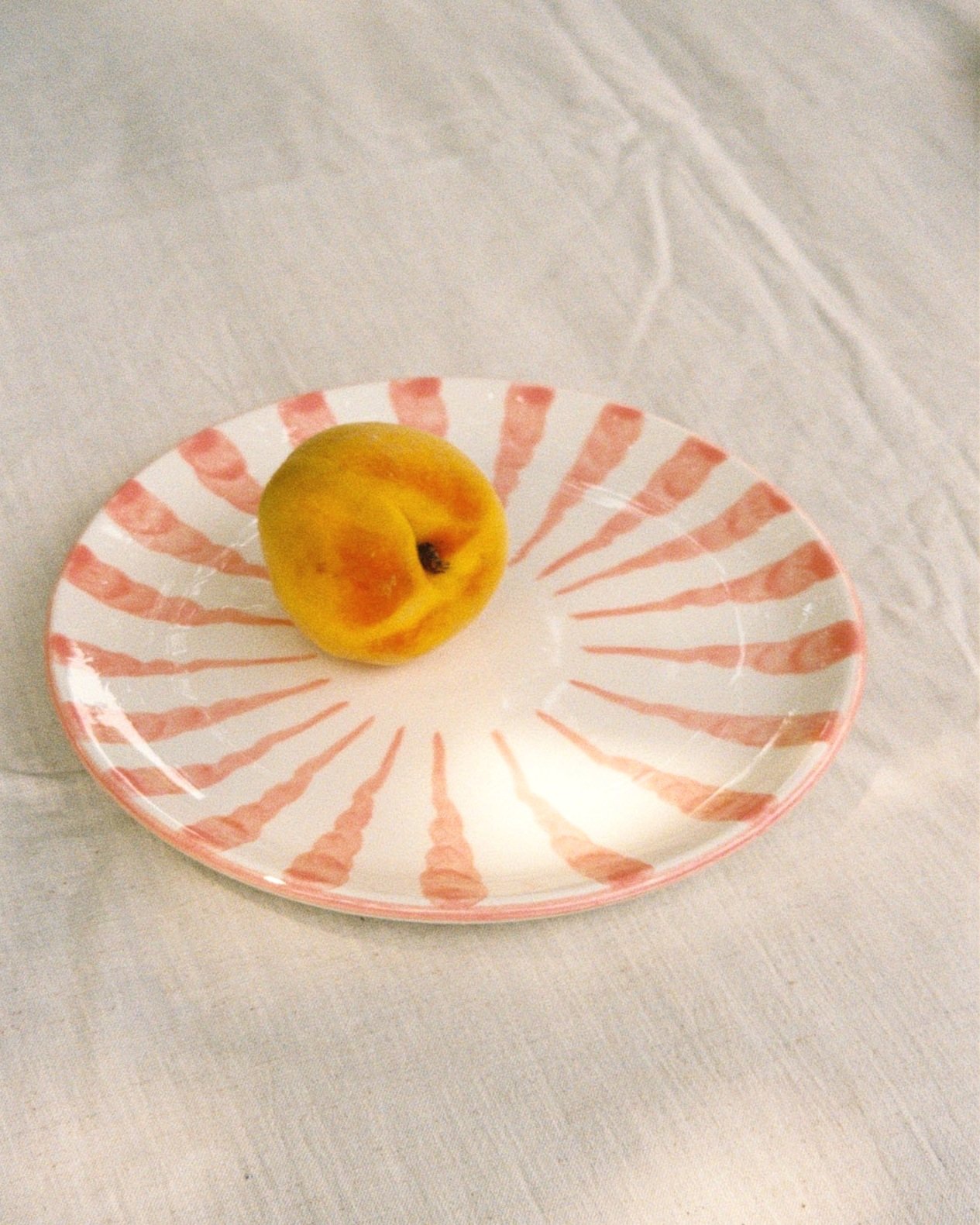 Wave Dinner Plate - Blush