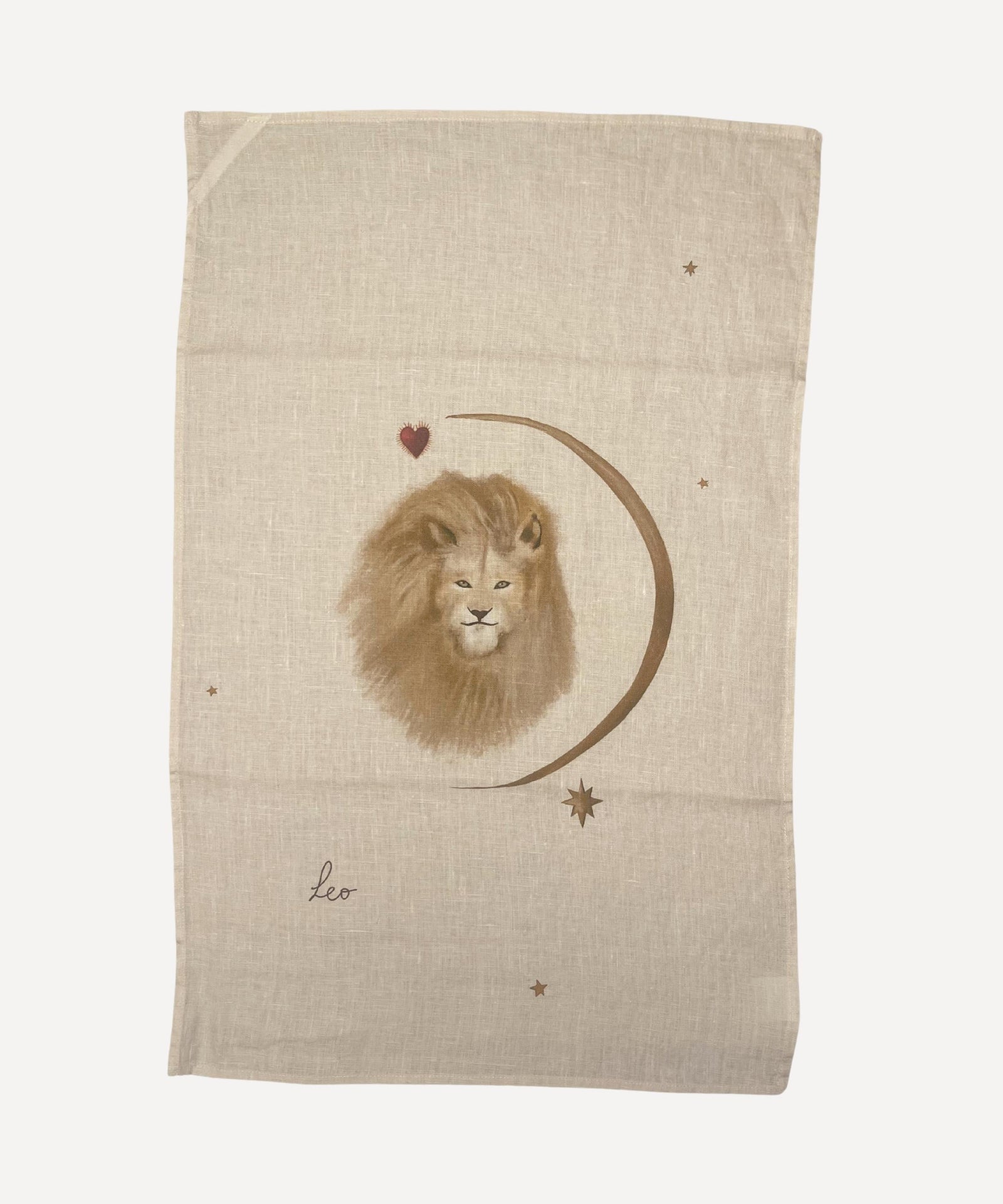 Linen Tea Towel "Leo"