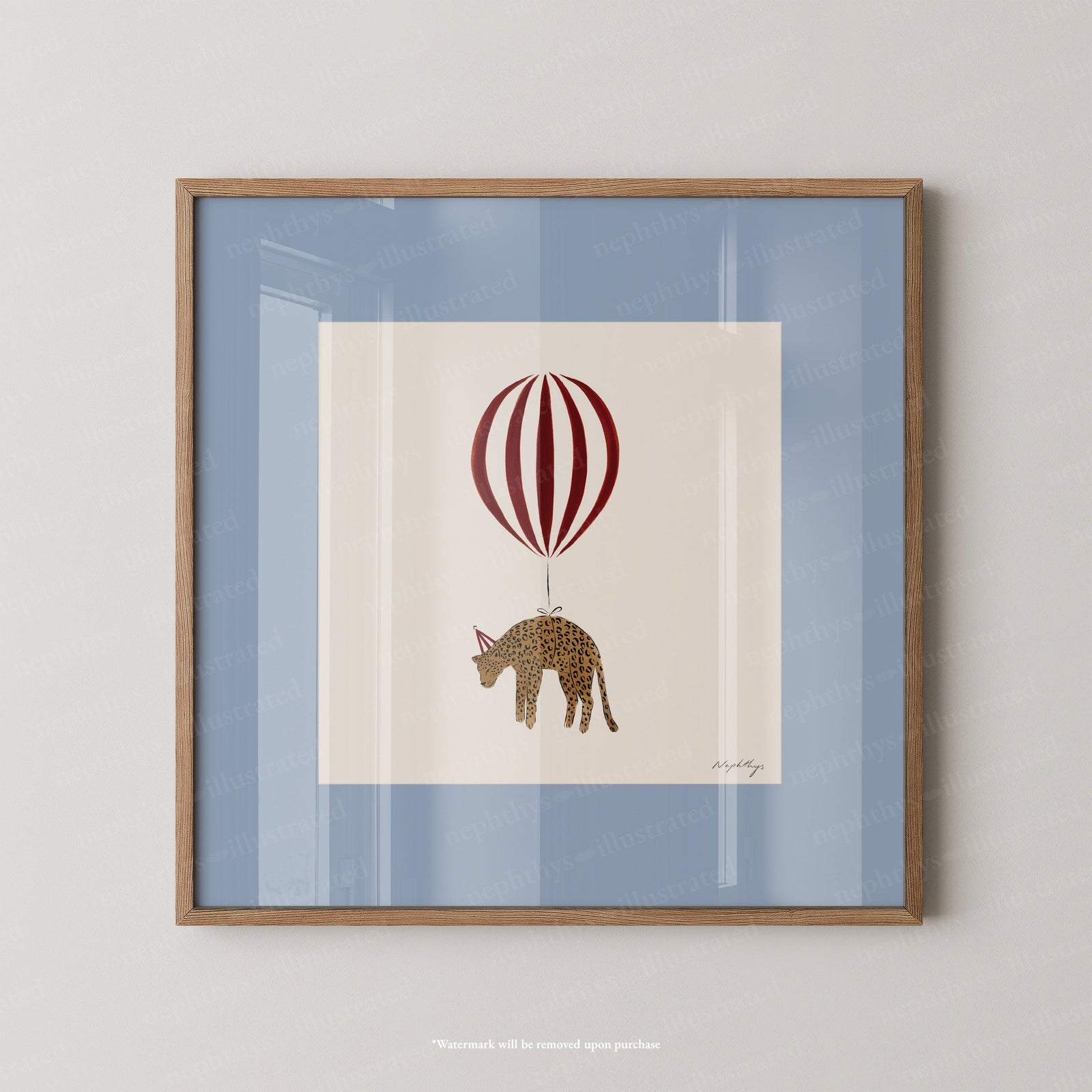 Leopard Balloon Personalised