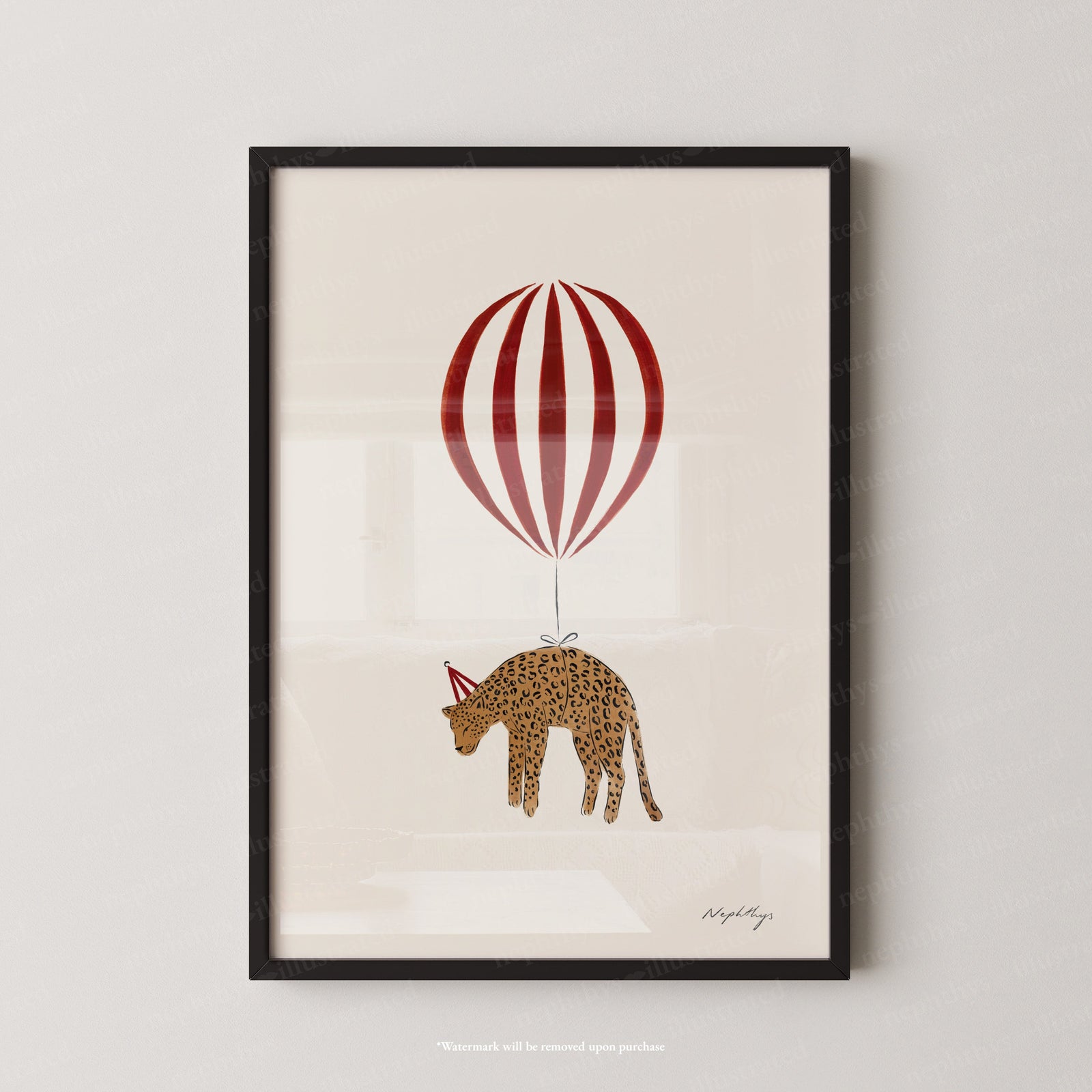 Leopard Balloon