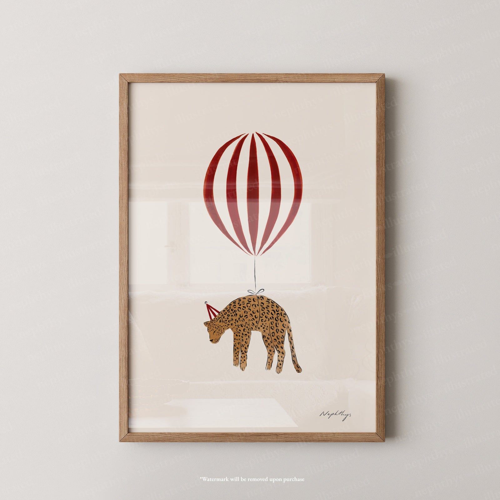 Leopard Balloon