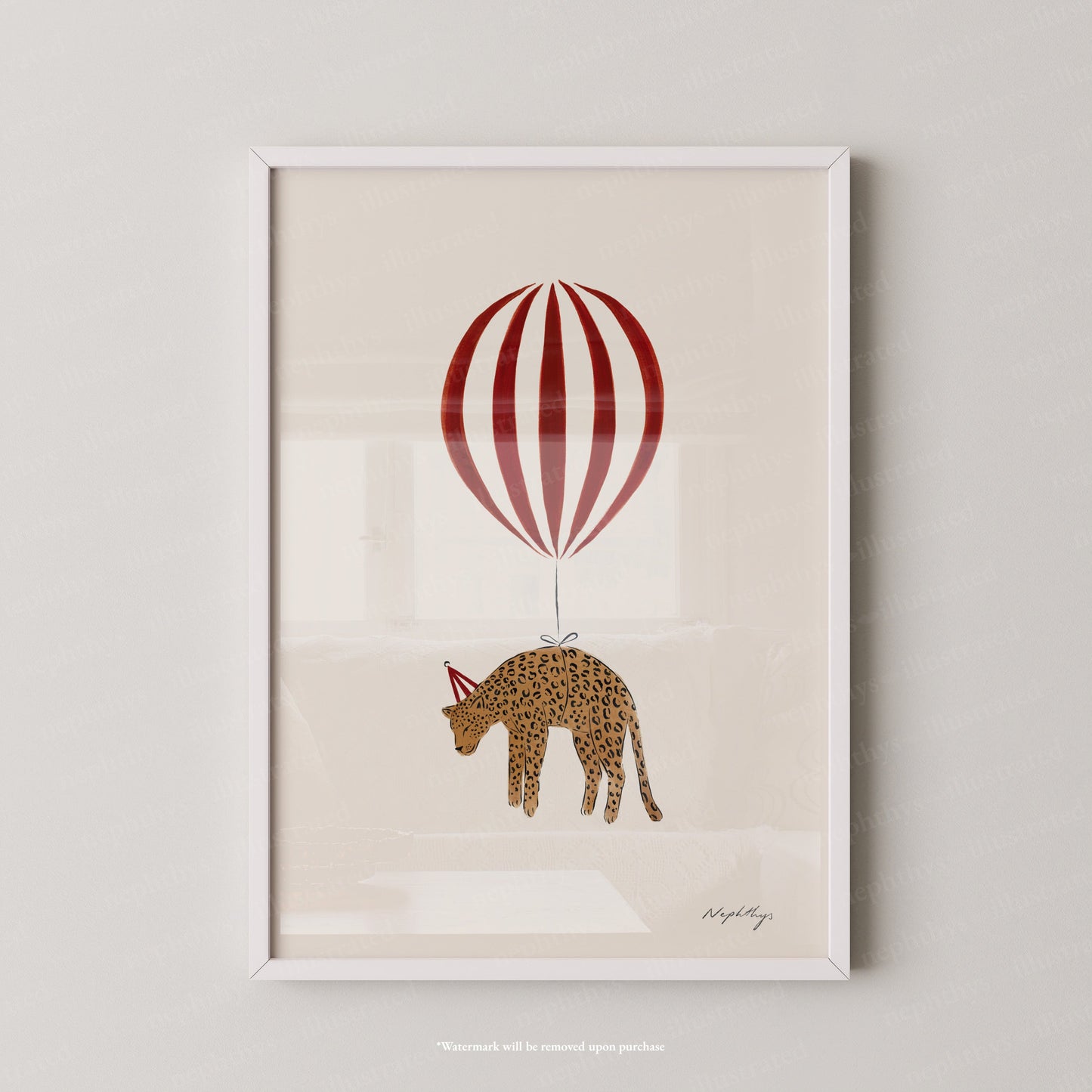 Leopard Balloon