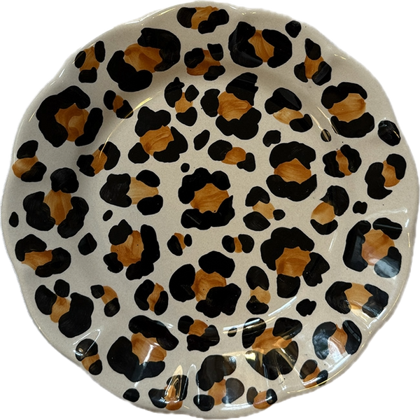 Leopard Plate 20cm