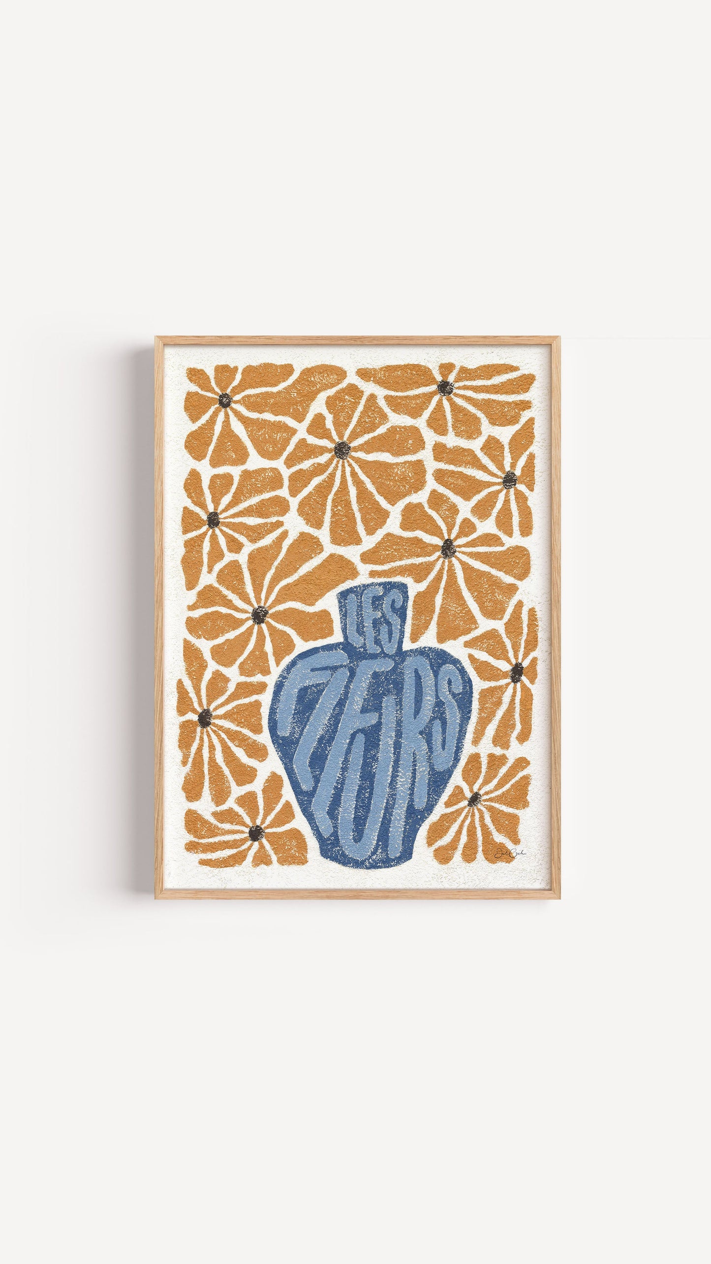 Les Fleurs ll - Botanical Art Print