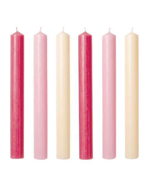 Les Roses Dinner Candles