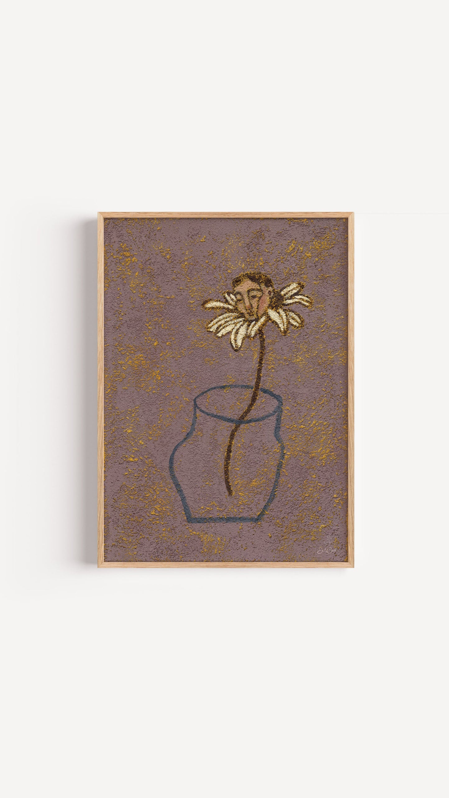 Helianthus Annuus - Botanical Art Print
